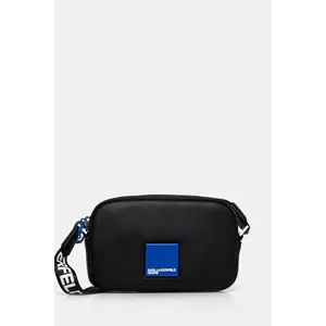 Karl Lagerfeld Jeans poșetă culoarea negru, A3W30204 imagine