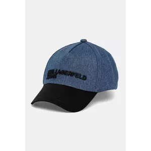 Karl Lagerfeld Jeans șapcă de baseball din bumbac uni, A3M33098 imagine