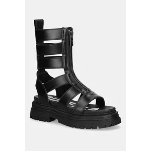 Buffalo sandale Lennox Zeus culoarea negru, 1602276-BLK imagine
