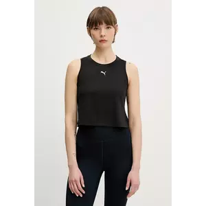 Puma top de antrenament culoarea negru, 525772 imagine