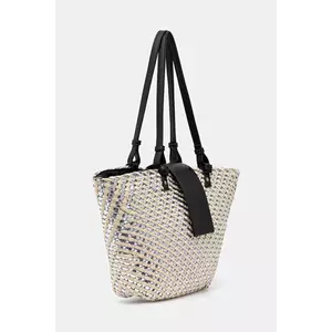 Pepe Jeans poșetă CASY GLOW culoarea argintiu, PL031611 imagine
