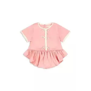 Konges Sløjd bluză SHEENY BLOUSE culoarea roz, KS103160 imagine