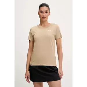 Salewa tricou sport Eagle Nature culoarea bej, 00.0000029109 imagine