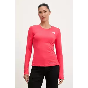 The North Face longsleeve sport Shadow culoarea roșu, NF0A87TX6IE1 imagine