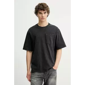 G-Star tricou din bumbac culoarea negru, uni, D26031-C756 imagine