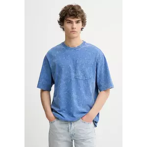G-Star tricou din bumbac culoarea violet, uni, D26031-C756 imagine
