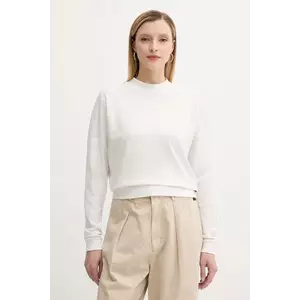 G-Star longsleeve din bumbac culoarea gri, D26611-D601 imagine
