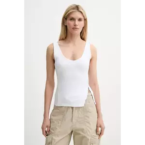 G-Star top din bumbac culoarea alb, D26226-D275 imagine