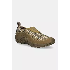 Merrell 1TRL pantofi Jungle Moc Evo Woven Se barbati, culoarea verde, J006443 imagine