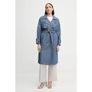 Sisley palton jeans de tranzitie, 2UHULN05R imagine