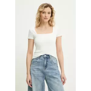 Answear Lab tricou culoarea alb imagine