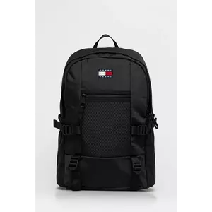 Tommy Jeans rucsac culoarea negru, mare, uni, AM0AM13402 imagine