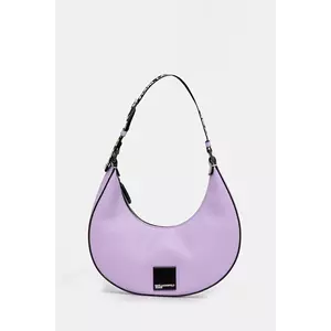 Karl Lagerfeld Jeans poșetă culoarea violet, A3W30203 imagine