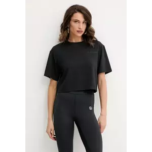 PLEIN SPORT tricou culoarea negru, SAEC WTK3560 STE001N imagine