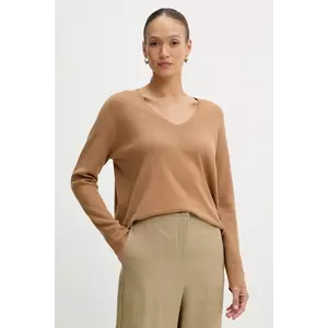 OUI pulover culoarea maro, 93708 imagine