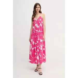 Marc Aurel rochie culoarea roz, maxi, evazați, 6981-1010-24795 imagine