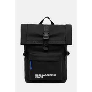 Karl Lagerfeld Jeans rucsac culoarea negru, mare, uni, A3M30246 imagine
