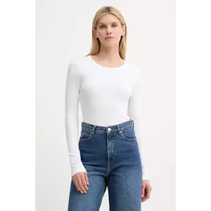 MUNTHE longsleeve CUTEST culoarea alb, 247112624769 imagine