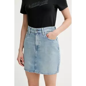 G-Star fustă jeans mini, drept, D24387-D932 imagine