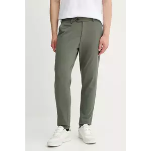 Les Deux pantaloni culoarea verde, drept, 1000792 imagine