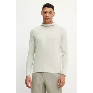 Jack Wolfskin hanorac în aer liber Prelight Swift culoarea bej, cu glugă, uni, A63797 imagine