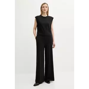 G-Star salopetă din bumbac culoarea negru, bumbac, cu decolteu rotund, D26101-B771 imagine