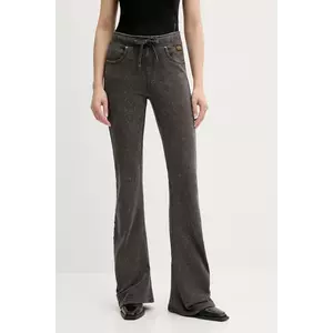 G-Star pantaloni de trening din bumbac culoarea gri, melanj, D26106-D249 imagine