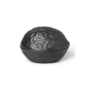 ferm LIVING recipient cu capac Forest Nut Box culoarea negru imagine