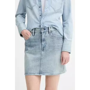 G-Star fustă jeans mini, drept, D24387-D930 imagine