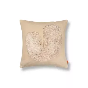 ferm LIVING pernă decorativă Lay culoarea bej imagine