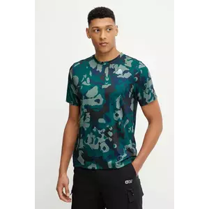 The North Face tricou sport 24/7 culoarea verde, cu imprimeu, NF0A8BP986U1 imagine