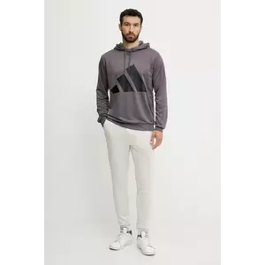 adidas trening BL FT HD TS culoarea gri, JI8871 imagine
