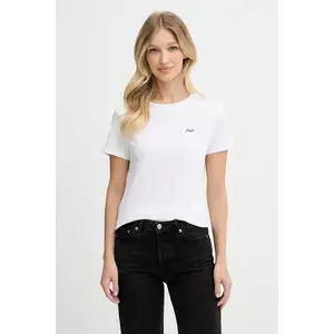 BOSS Orange tricou din bumbac culoarea alb, 50554015 imagine