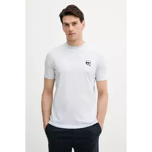 Karl Lagerfeld tricou din bumbac uni, 553224.755710 imagine