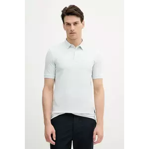 Sisley polo de bumbac uni, 3089S300T imagine