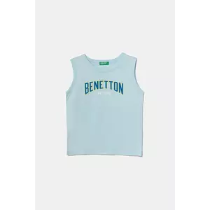 United Colors of Benetton tricou de bumbac pentru copii cu imprimeu, 3I1XGH013 imagine