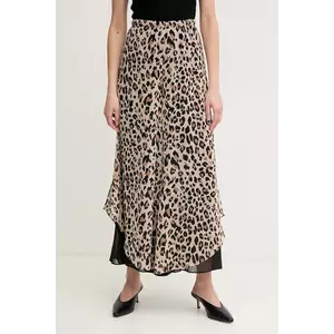 Joseph Ribkoff pantaloni culoarea bej, fason culottes, high waist, 252156 imagine