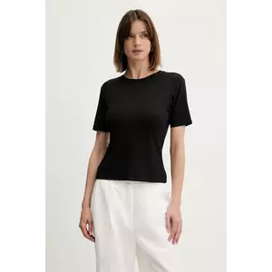 Sisley tricou culoarea negru, 37UCL107I imagine