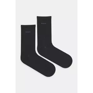 BOSS șosete 2-pack culoarea negru, 50543398 imagine