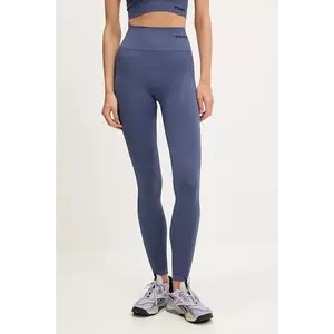 Hummel leggins de antrenament Tif culoarea negru, uni, 210492 imagine