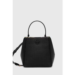 Tory Burch poseta de piele McGraw Small culoarea negru, 158500.001 imagine