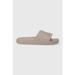 adidas papuci culoarea violet IF6067 imagine