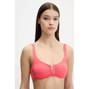 United Colors of Benetton sutien de baie culoarea negru, cupă usor rigidizata, 3P5H5R1JZ imagine