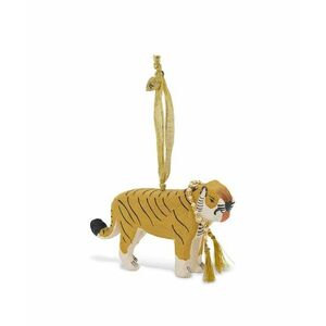 Doing Goods glob de crăciun Tinsel Tiger Ornament imagine