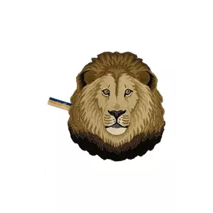 Doing Goods covor de lână Ari Lion Head L imagine