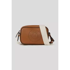 Karl Lagerfeld poșetă de piele culoarea maro, A3W30310 imagine