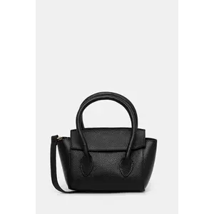 Answear Lab poseta de piele culoarea negru imagine
