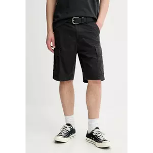 Levi's pantaloni scurți din bumbac CARRIER CARGO SHRT-2 culoarea gri, 001KG imagine