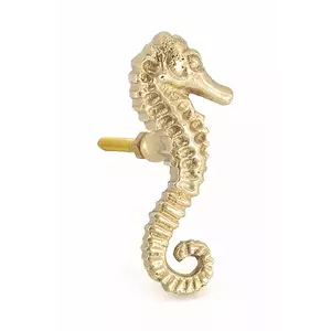 Doing Goods mâner de mobilă Pippa Seahorse Knob culoarea galben imagine
