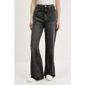 Tommy Jeans jeans culoarea gri, DW0DW20660 imagine